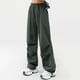 thumbnail image 3 of Gibobby Pantalones cargo para mujer de moda Mono de mujer de cintura alta, pierna ancha, pantalones casuales rectos, pantalones de chándal transpirables de dos prendas(AG,G), 3 of 5