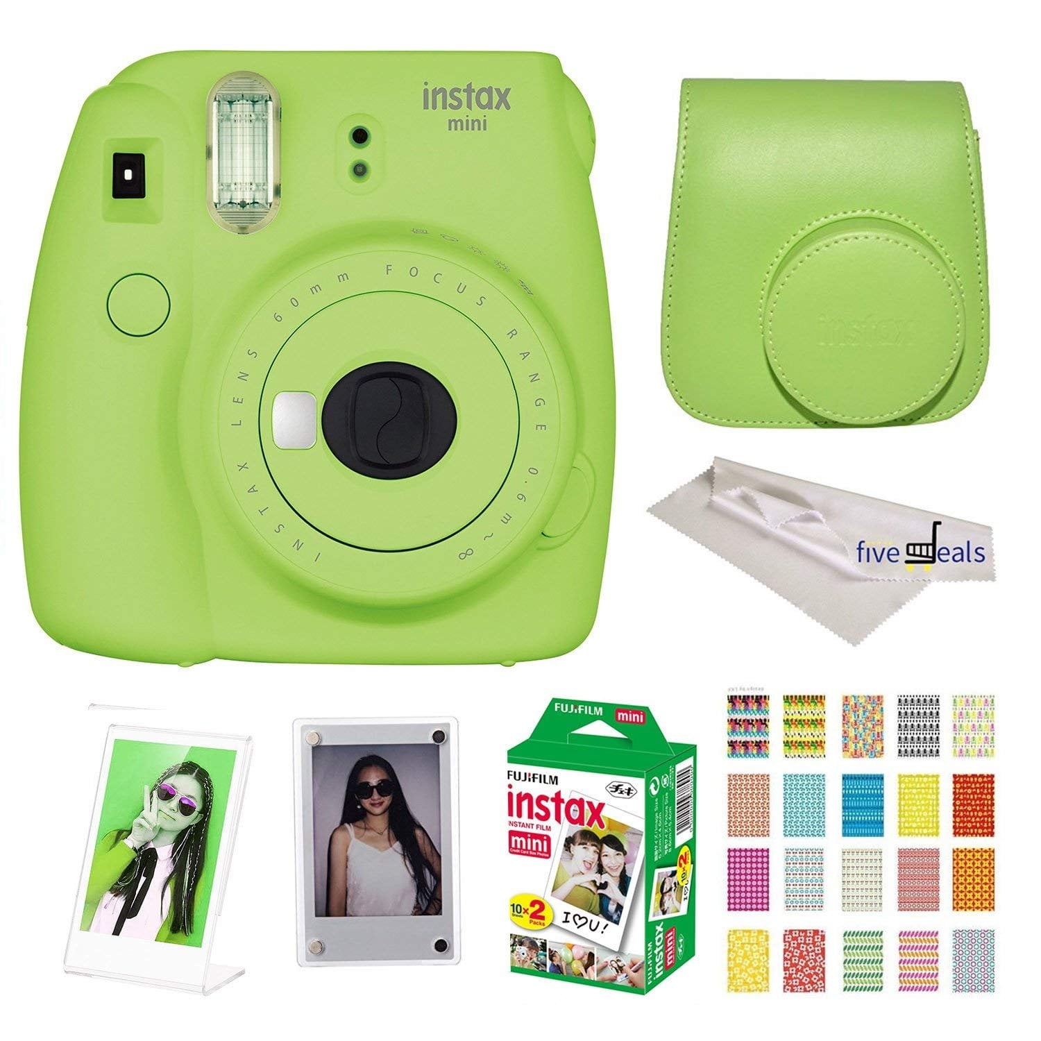 Greenery party favors for instax mini films wedding favors picture holder with magnets