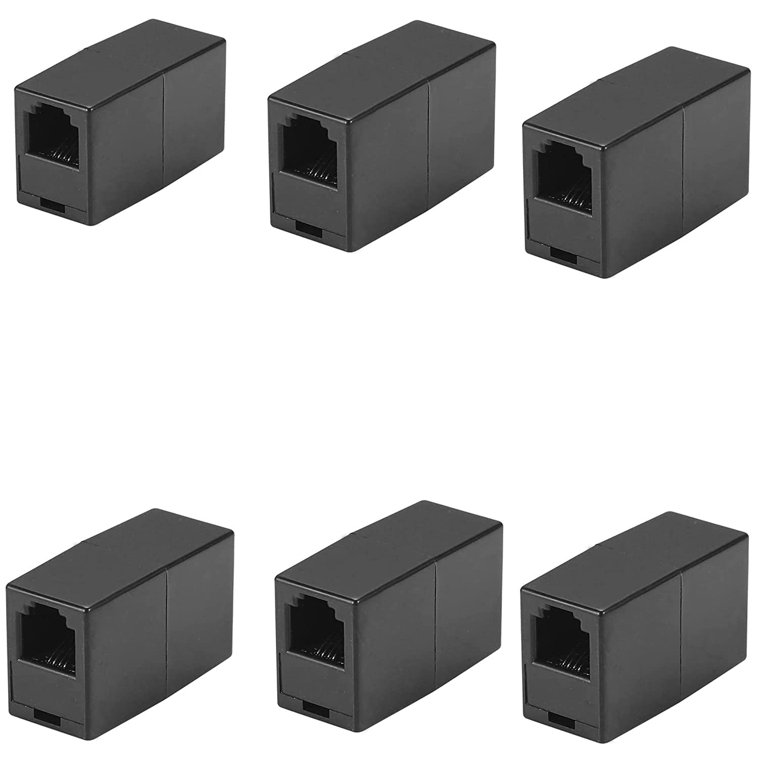 RJ11 Coupler. Straight Telephone Inline Coupler RJ11 6P4C Inline