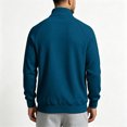 thumbnail image 4 of Men Ribbed Zip up Sweatshirt Corduroy Comfy No Hood Stand Collar Fashion Outerwear with Pockets Long Sleeve Trendy Collared Spring Fall Daily Casual Jacket, 4 of 7