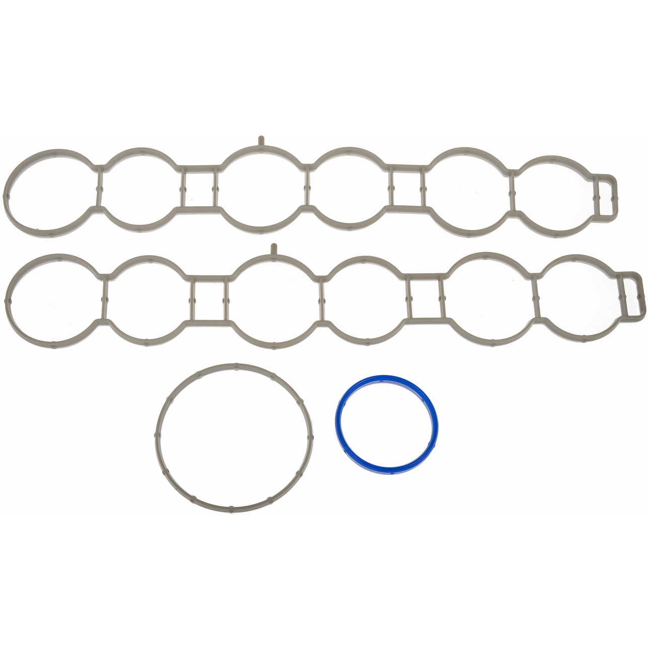 Dorman 615-311G Engine Intake Manifold Gasket Set for Specific Jeep / Ram Models, Gray; Blue