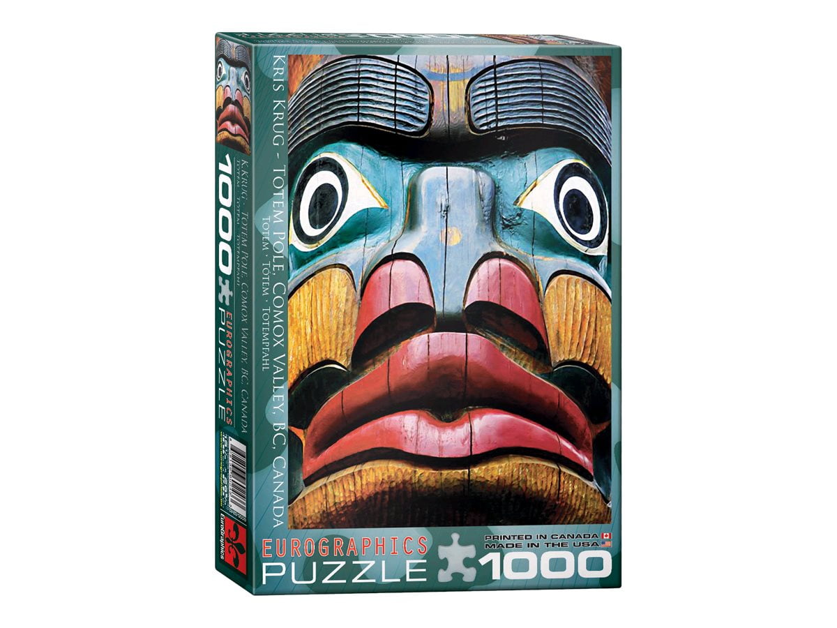 Eurographics Jigsaw Puzzle 1000 Pieces EG60000243 Totem Pole Kris Krug 