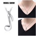 thumbnail image 3 of Men Women Music Note Necklace Urns for Cremation Ashes Holder Memorial Jewelry Pendent for Ashes and Chain for Musician, 3 of 5
