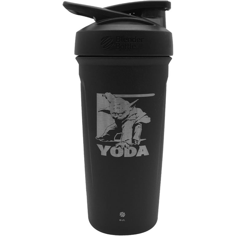 BlenderBottle Star Wars Strada Shaker Cup Insulated Stainless Steel Water  Bottle with Wire Whisk, 24-Ounce, Small But Mighty