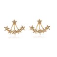 thumbnail image 2 of Xihbxyly Pendientes de Hoja, Diseño de Diamante de Doble Cara, Estilo de Malla Irregular, Accesorio Único y Elegante, Regalo Perfecto para Tus Seres Queridos, Realza Tu Belleza y Atractivo., 2 of 2