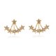 thumbnail image 1 of Aretes de personalidad Hojas Aretes de diamantes hermosos Malla irregular Wmkox8yi  sjalhkljlk4179, 1 of 1