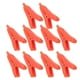 thumbnail image 1 of 2 Poles Electronic Test Clip 10Pcs Crocodile Clip Positive Negative Test Gold Plated Brass Connector 25mm Opening J.60043Red ANGGREK Otros, 1 of 8