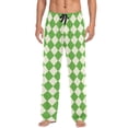 thumbnail image 4 of joogoo Men's Pajama Pants Checkered Grid-d9 Soft Long Sleep Lounge Pjs Bottoms L, 4 of 7