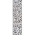 thumbnail image 5 of JONATHAN Y AMALFI COAST 2 x 10 Runner Rug, Lucena Medallion - Light Gray/Ivory, AMC104A-210, 5 of 10