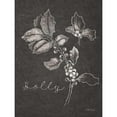 thumbnail image 3 of Grove, Beth 12x14 Black Modern Framed Museum Art Print Titled - Black and White Chalkboard Christmas II, 3 of 5