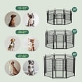 thumbnail image 3 of Parque de juegos para perros Gardner Pet de 40 cm de alto, 8 paneles, antioxidante, 3 of 8