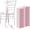 Pink, variant on 24Pcs Chair Sash Ribbons for Wedding Decorations, 1.57x 78.74in DIY Bow Decorations Set for Lawn Party Chair Decor, for Ceremony Birthday Baby Shower,White