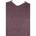 thumbnail image 3 of Tasso Elba Mens Jacquard Basic T-Shirt, Red, X-Large, 3 of 3