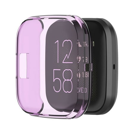 

GYZEE For Fitbitversa 2 Full Shockproof Cover Screen Protection Soft Tpu Case