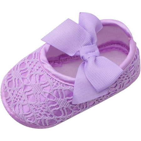 

QWZNDZGR Cozy Fleece Booties Soft Bottom Warm Rhinestone Buckle Ballerina Flat Baby Mary Jane Flats for Girls with Bowknot