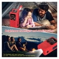 thumbnail image 4 of Radio d'Urgence Portable FM AM SOS Éclairage LED Récepteur Radio Solaire à Manivelle pour Camping, Facile à Utiliser, 4 of 5