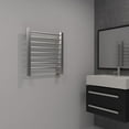 thumbnail image 2 of Amba Sirio S-2121 Dual-Purpose Towel Warmer and Radiator in Brushed Finish, 2 of 5
