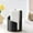 Black, variant on Wood and Iron Paper Towel Holder - One-Handed Easy Tear, Stylish Modern Countertop Stand, Fits All Roll Sizes for Kitchen and Bathroom Beige
