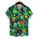 thumbnail image 3 of Camisa con estampado 3D de loro floral más nueva, camisas de moda para hombres y mujeres, camisas hawaianas de manga corta con botonadura sencilla, blusa, ropa para hombres, 3 of 5