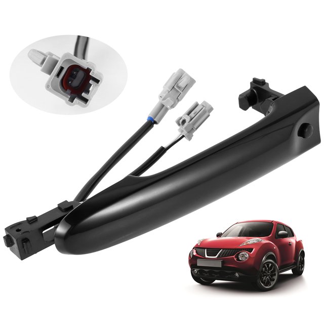 Car Door Handle Compatible with Nissan Juke F15 2010-2019 Professional Exterior Driver Front Right Side Door Handle Durable Auto Door Handle Replacement Keyless Entry Reusable for Car