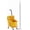 Yellow, variant on Commercial Mop Bucket with Side Press Wringer on Wheels for Floor Cleaning, 21 Quart, Separate Dirty and Clean Water, for Home Apartment Small Business and Office, Black