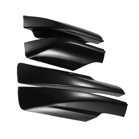 Unique Bargains Upper Roof Rack Rails End Cap Protection Cover Shell for Toyota RAV4 2006-2012 Plastic 4 Pcs Black