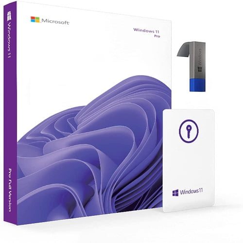 Microsoft : Windows 11 Professional 64 BIT in Media: USB