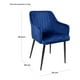 thumbnail image 5 of Set 2 Sillas Comedor Sillones Terciopelo Acolchadas Modernas, 5 of 5