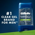 thumbnail image 6 of Gillette Clear Gel Power Rush Anti-Perspirant Deodorant 3.8 oz, 2 Pack, 6 of 12