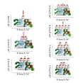thumbnail image 3 of De Resina De Árbol De Navidad Con Cordón Diy Cubierta De Cara De Nombre Escrito A Mano Colgante De Muñeco De Nieve Decoración De Navidad 2021 Adornos Noticed HA043597-01, 3 of 6