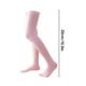 thumbnail image 4 of 4 Paquete 32 cm de calcetines altos JK sobre rodilla Sin resbalón Estilo preppy Manguera caliente Medias de alto muslo para ropa diaria Partido Halloween Cosplay Pink Inevent AP008232-08B, 4 of 6
