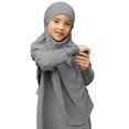 thumbnail image 3 of CYSFASHION Shawl Wraps for Women Fall Fashion Must Haves Pashmina Vintage Warm Conservative Soft Head Scarf Grey, 3 of 5