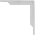 thumbnail image 4 of Ekena Millwork 2"W x 10"D x 10"H Stockport Steel Bracket, Hammered White, 4 of 12