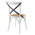 thumbnail image 4 of Modway Gear Dining Side Chair in White Black, 4 of 9
