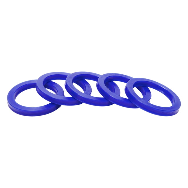 Anillo de Sello de Aceite Universal Unique Bargains Labio UN Sello de Eje Rotativo 80x105x12mm Alta Presión TPU Azul 5 Pcs