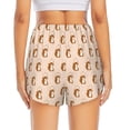 thumbnail image 2 of Lsque Cute Squirrel Printed Women's Running Shorts with Liner Pockets,Elastic Quick Dry Workout Athletic Gym Yoga Shorts,Womens High Waist Shorts-XX-Large, 2 of 9