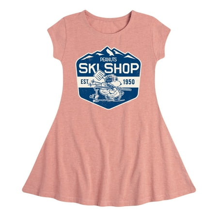 

Peanuts - Peanut s Ski Shop - Toddler And Youth Girls Fit And Flare Dress