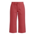 thumbnail image 4 of Noric Women's Cargo Capri Pants Elastic Waist Casual Workwear Pants with Pocket Summer Cropped Trousers, 4 of 8