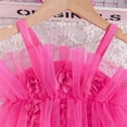 thumbnail image 4 of TAIAOJING Toddler Kids Baby Girls 2PCS Outfits Sets Strap Sleeveless Flower Tops And Elastic High Waisted Flared Pants Outfits Sets Holiday 5-6Y, 4 of 4