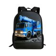 thumbnail image 2 of Backpack For School Customizable Building Block Car Lightweight Polyester Sports Travel Daypack For Young Hobbyists, 2 of 7