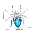 thumbnail image 3 of CEHVOM Diamond Spider Vent Clip Freshener Spider Car Vent Accessories Essential Oil Diffuser Conditioner Outlet Perfume Clip Decorative Ornament 10ML Clearance, 3 of 4