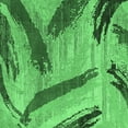 thumbnail image 1 of Ahgly Company Indoor Square Oriental Emerald Green Modern Area Rugs, 5' Square, 1 of 4