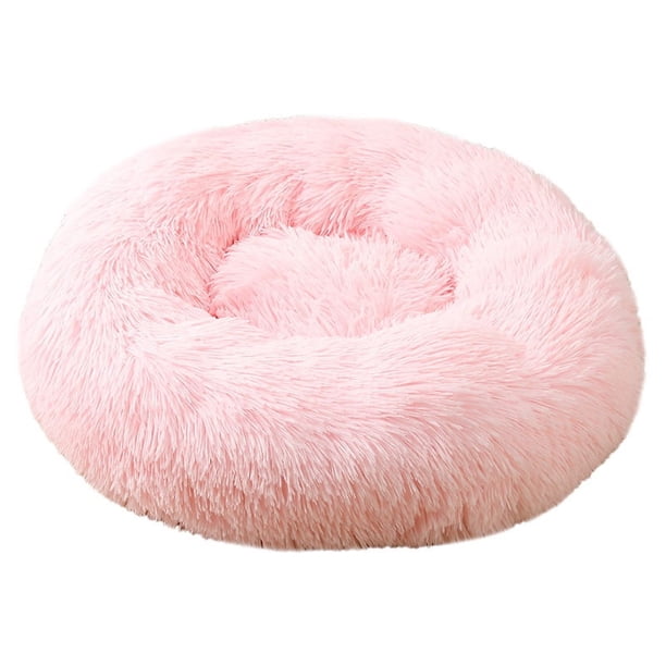 Caseta para gatos grande y mediana, para perros pequeños, cálida y redonda, de felpa, para mascotas, alfombrilla para perros, cama para gatos, alfombrilla para gatos