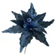 thumbnail image 3 of Flor de Pascua artificial grande con purpurina de 28 cm, adorno colgante para Navidad, guirnaldas de bricolaje, decoración para fiestas navideñas, 3 of 5