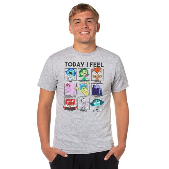 Inside Out 2, Men's Graphic Tee, Today I Feel, Sizes S-3XL