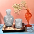 thumbnail image 3 of Vintage Glass Water Jug Set,glass Pitcher With Cup,for Tea Cafe Lemonade Milk Juice, 3 of 5