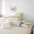 thumbnail image 6 of Homewish Vintage Country Flower 7-Piece Twin Bedding Sets,Rustic Western Farmhouse Bedding Comforter Set,Yellow Green White Sheet Sets For Kids,Luxury Bedroom Decor Reversible, 6 of 8