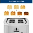thumbnail image 5 of 2 Slice Stainless Steel Toaster with 7 Shade Settings and  Wide Slots for Bagels, 5 of 5
