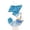 C, variant on Birthday Digital Candles, Cute Cartoon Creative Design Anniversary Cake Topper Smokeless Material for Kids and Adult Celebration Party, C