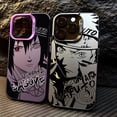 thumbnail image 2 of Funda de teléfono para iPhone 15 14 13 12 11 Pro Max X XR XSMAX 8 Plus Anime Cool-N-Narutos caramelo mate cubierta trasera a prueba de golpes, 2 of 5